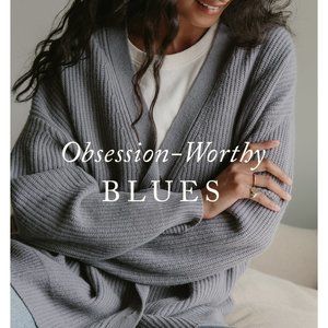 Jenni Kayne Cashmere Cocoon Cardigan - Dusty Blue